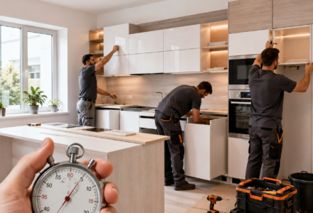 Modular Kitchen Installation