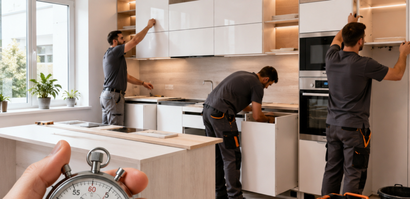Modular Kitchen Installation
