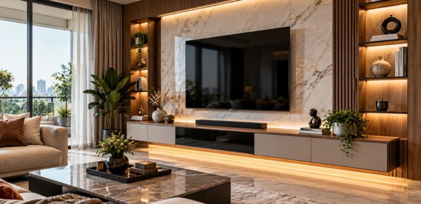 modern TV unit design